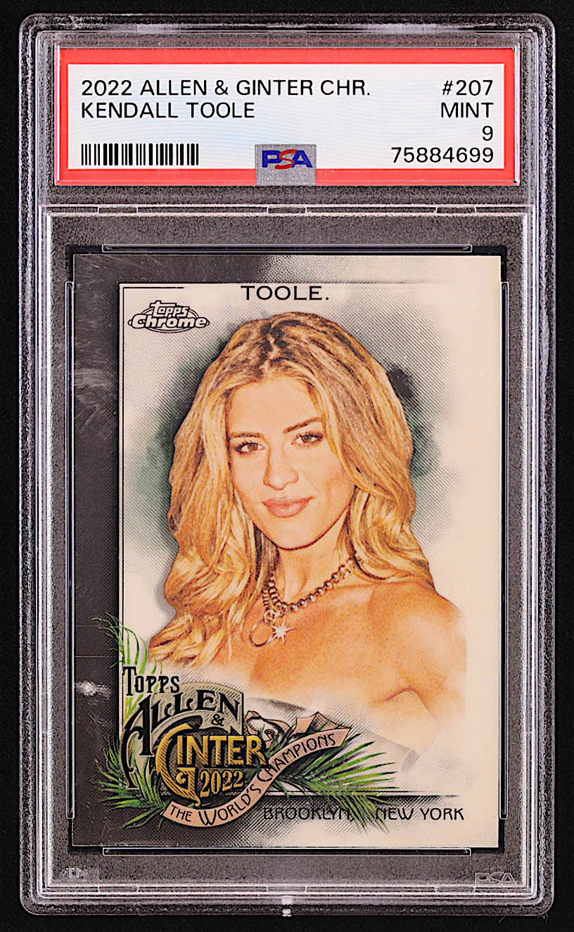 Kendall Toole 2022 Topps Allen and Ginter Chrome #207 (PSA 9) at PristineAuction.com Kendall Toole 2022 Topps Allen and Ginter Chrome #207 (PSA 9) at PristineAuction.com