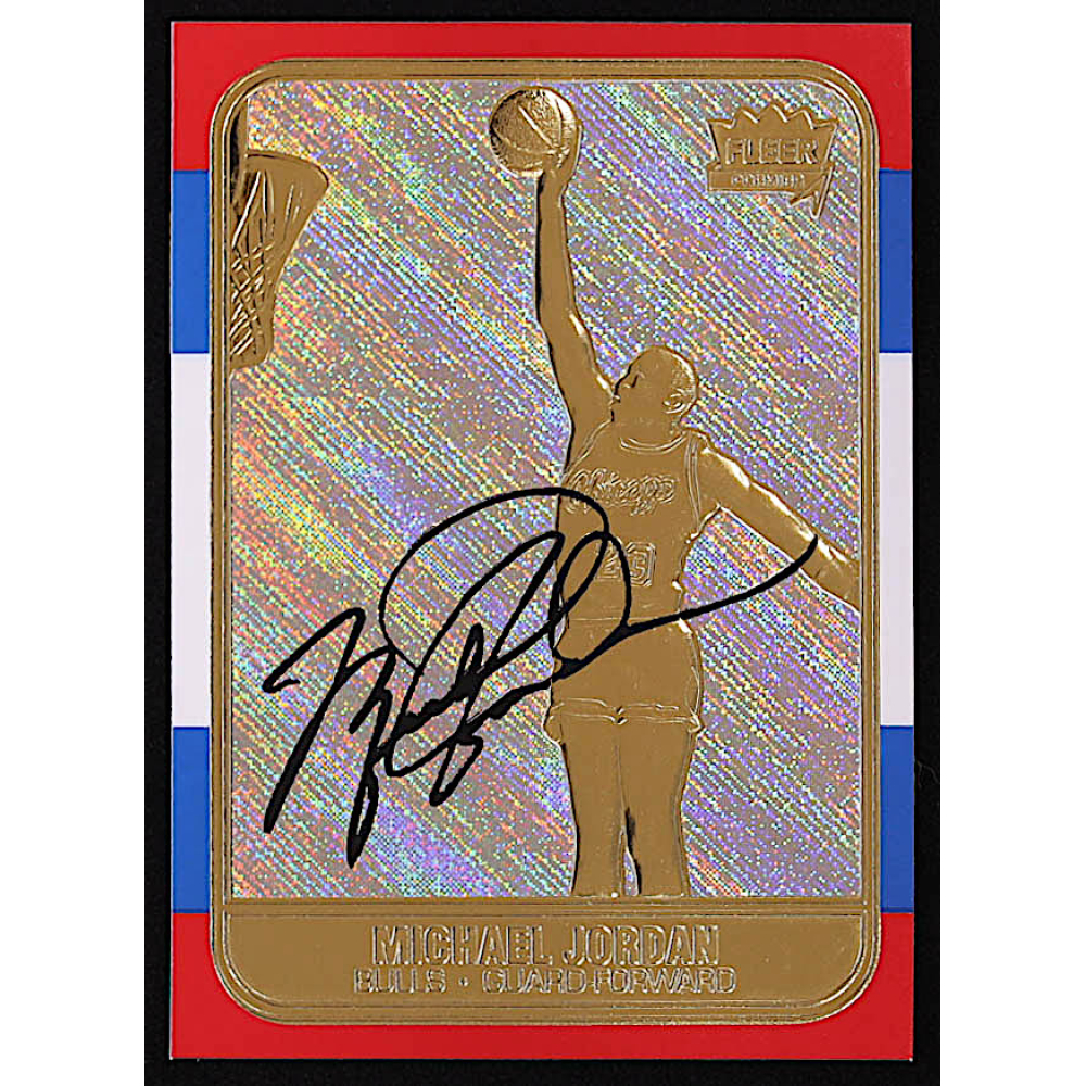 michael jordan fleer premier