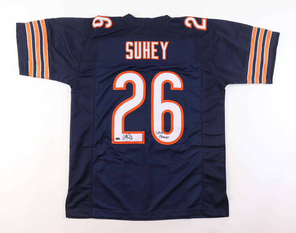 Matt Suhey Signed Jersey Inscribed "SB XX Champs" (Schwartz) at PristineAuction.com Matt Suhey Signed Jersey Inscribed "SB XX Champs" (Schwartz) at PristineAuction.com