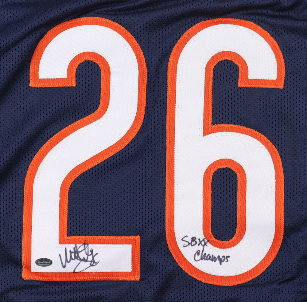 Matt Suhey Signed Jersey Inscribed "SB XX Champs" (Schwartz) at PristineAuction.com Matt Suhey Signed Jersey Inscribed "SB XX Champs" (Schwartz) at PristineAuction.com