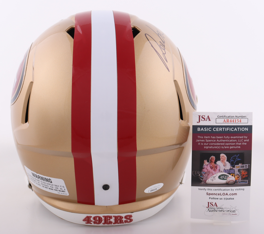 Deebo Samuel Signed 49ers Full-Size Speed Helmet (JSA) at PristineAuction.com Deebo Samuel Signed 49ers Full-Size Speed Helmet (JSA) at PristineAuction.com