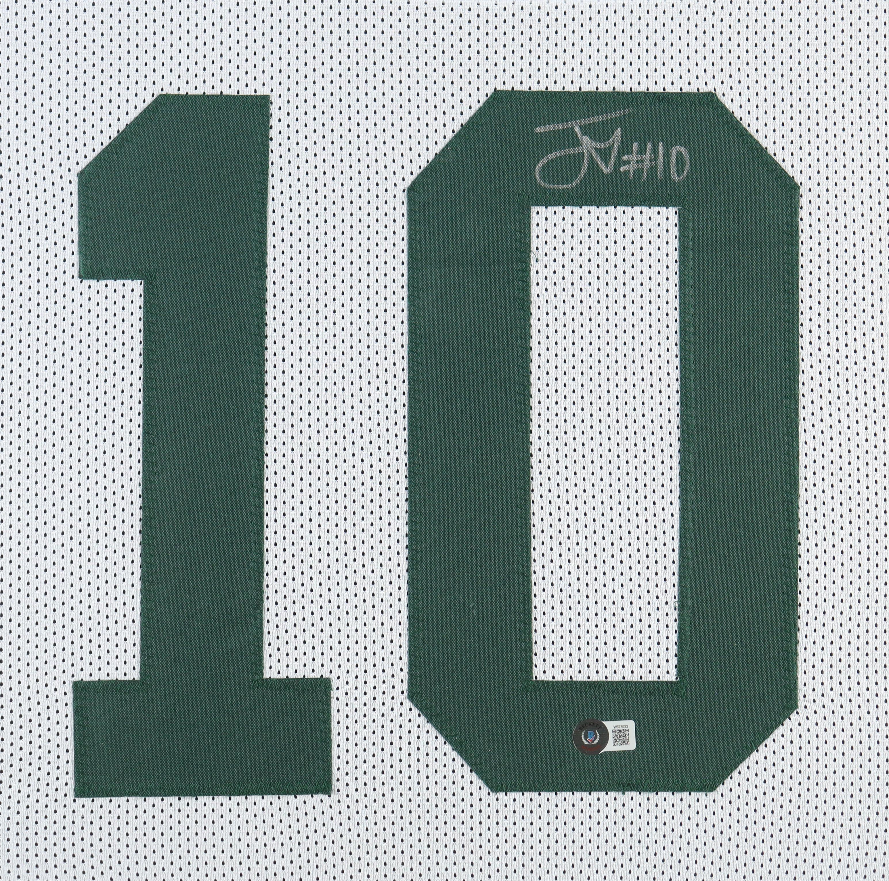 Jordan Love Signed Custom Framed Jersey Display (Beckett) at PristineAuction.com Jordan Love Signed Custom Framed Jersey Display (Beckett) at PristineAuction.com