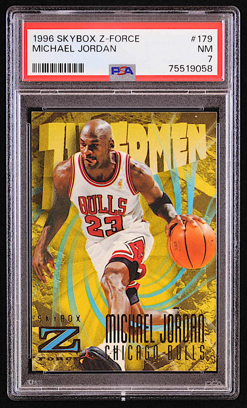 Michael Jordan 1996-97 Z-Force #179 ZUP (PSA 7) at PristineAuction.com Michael Jordan 1996-97 Z-Force #179 ZUP (PSA 7) at PristineAuction.com