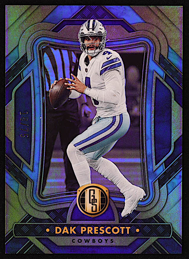 Dak Prescott 2023 Panini Gold Standard Platinum #34 #18/75 at PristineAuction.com Dak Prescott 2023 Panini Gold Standard Platinum #34 #18/75 at PristineAuction.com