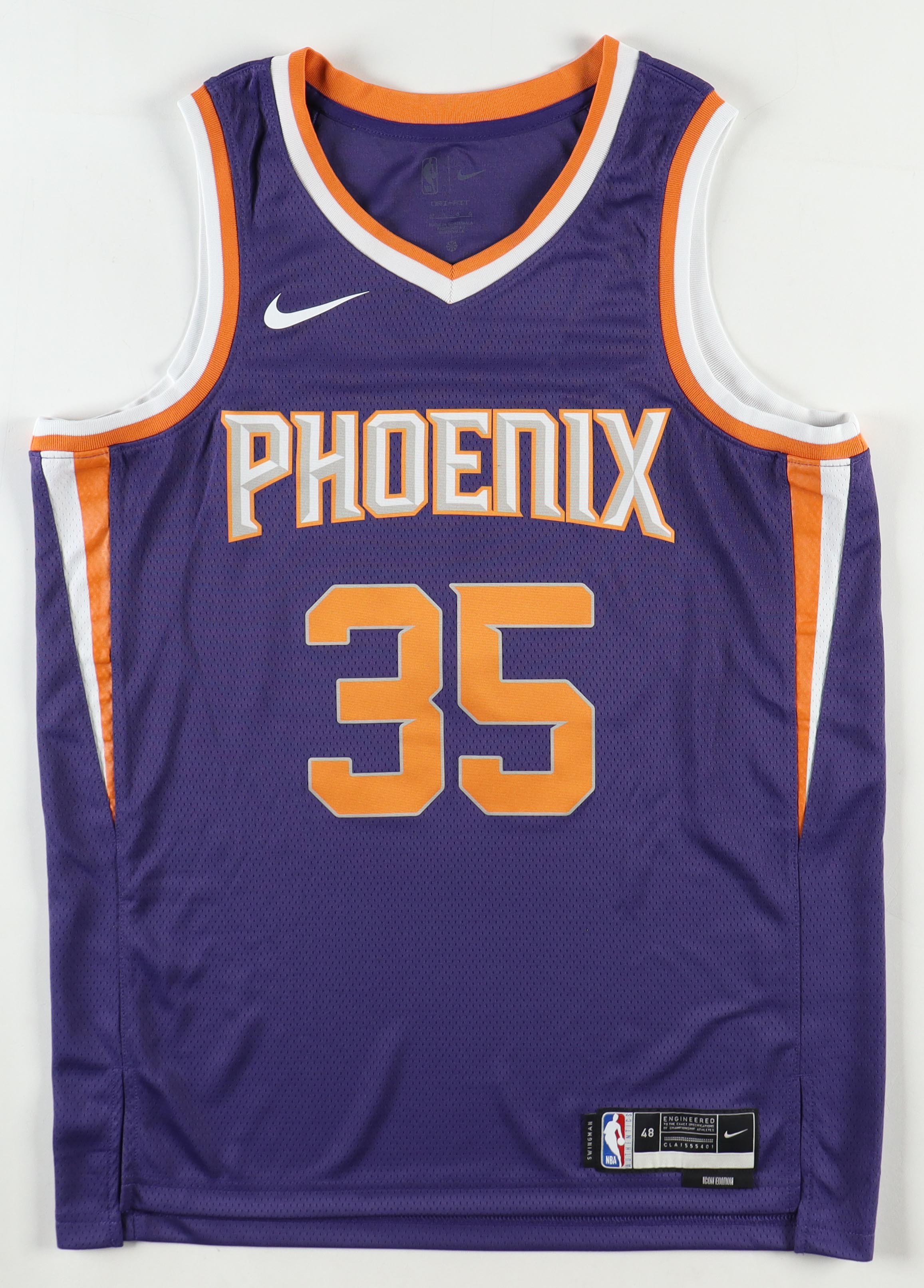 Kevin Durant Signed Suns Jersey (Beckett) at PristineAuction.com Kevin Durant Signed Suns Jersey (Beckett) at PristineAuction.com