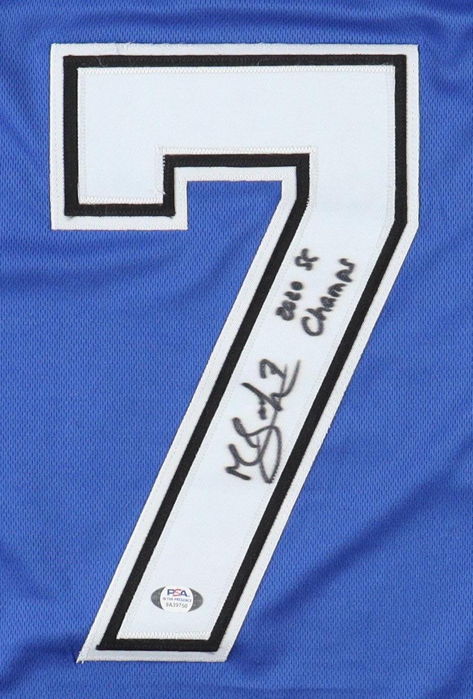 Mathieu Joseph Signed Jersey Inscribed "2020 SC Champs" (PSA) at PristineAuction.com Mathieu Joseph Signed Jersey Inscribed "2020 SC Champs" (PSA) at PristineAuction.com