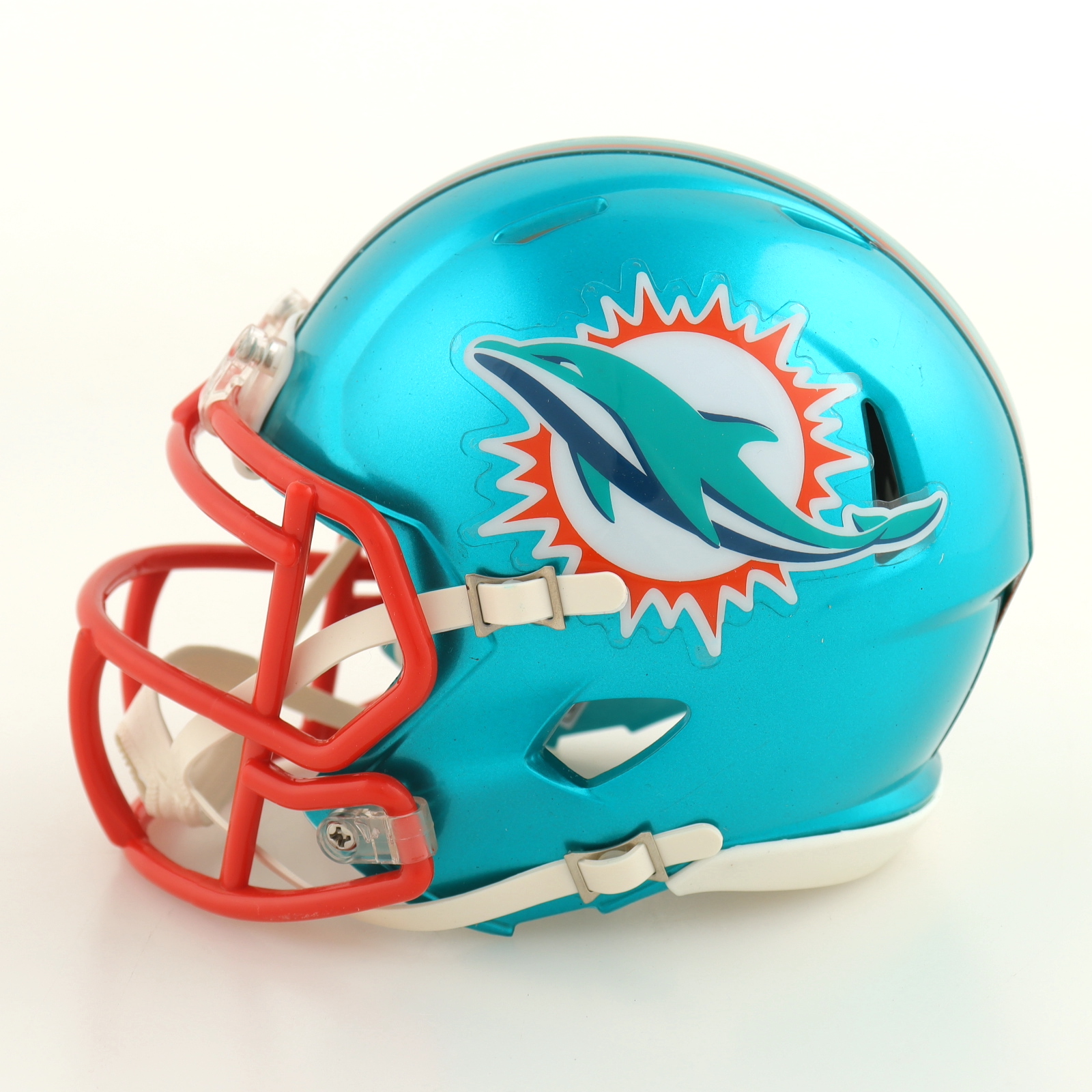 Mike Gesicki Signed Dolphins Flash Alternate Speed Mini Helmet (Beckett) at PristineAuction.com Mike Gesicki Signed Dolphins Flash Alternate Speed Mini Helmet (Beckett) at PristineAuction.com