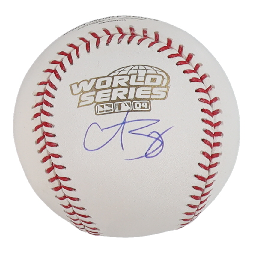 Curt Schilling Signed 2004 World Series Baseball (Steiner) at PristineAuction.com Curt Schilling Signed 2004 World Series Baseball (Steiner) at PristineAuction.com