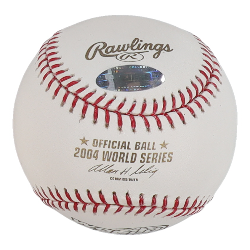 Curt Schilling Signed 2004 World Series Baseball (Steiner) at PristineAuction.com Curt Schilling Signed 2004 World Series Baseball (Steiner) at PristineAuction.com
