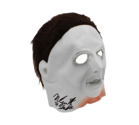 Nick Castle Signed "Halloween" Michael Myers Mask Inscribed "The Shape" (Beckett) at PristineAuction.com