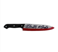 Nick Castle Signed "Halloween Kills" Plastic Knife Inscribed "The Shape" (Beckett) at PristineAuction.com