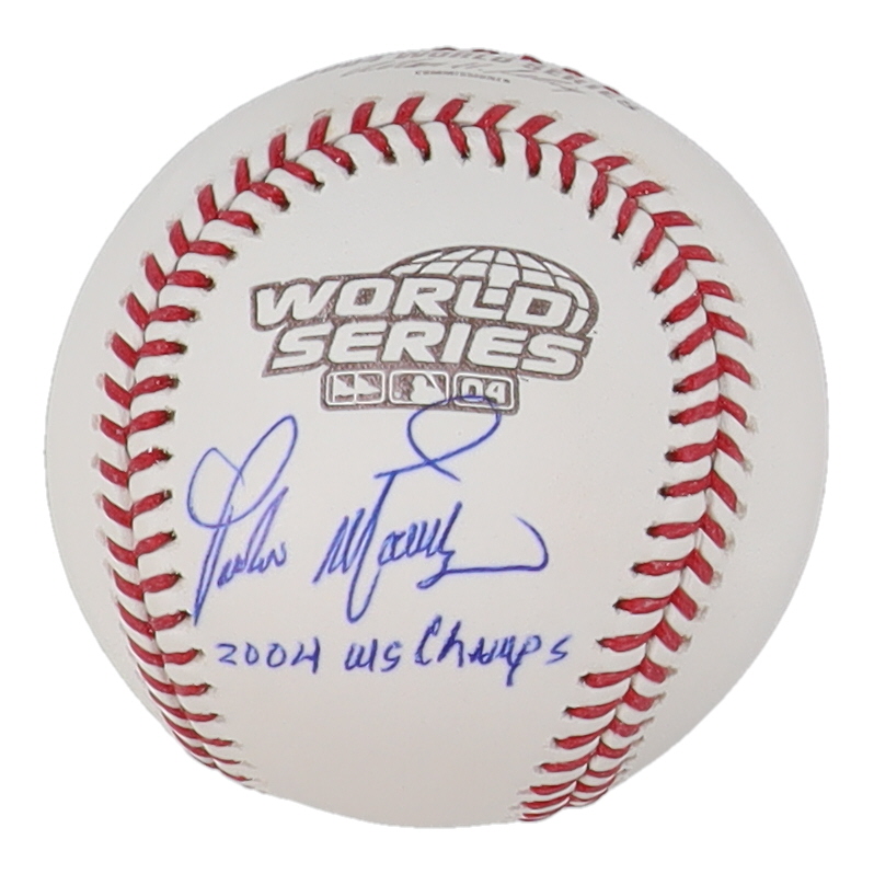 Pedro Martinez Signed 2004 World Series Baseball Inscribed "2004 WS Champs" (JSA) at PristineAuction.com Pedro Martinez Signed 2004 World Series Baseball Inscribed "2004 WS Champs" (JSA) at PristineAuction.com