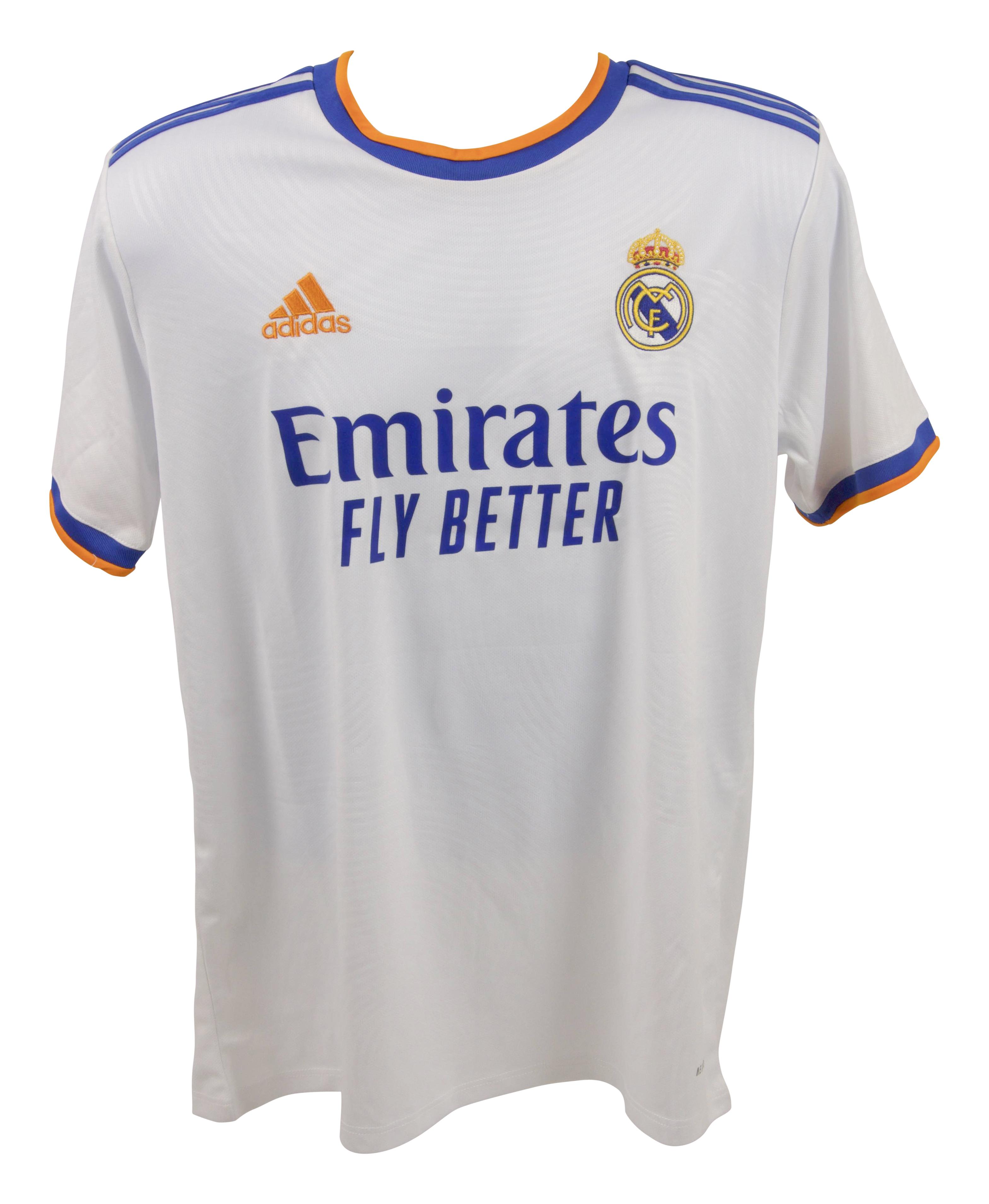 Karim Benzema & Vinicius Jr. Signed Real Madrid Jersey (Beckett) at PristineAuction.com Karim Benzema & Vinicius Jr. Signed Real Madrid Jersey (Beckett) at PristineAuction.com