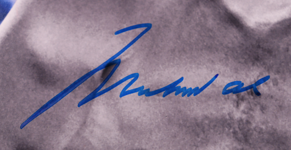 Muhammad Ali Signed LE "Signature Series" 12x36 Poster (Online Authentics) at PristineAuction.com Muhammad Ali Signed LE "Signature Series" 12x36 Poster (Online Authentics) at PristineAuction.com