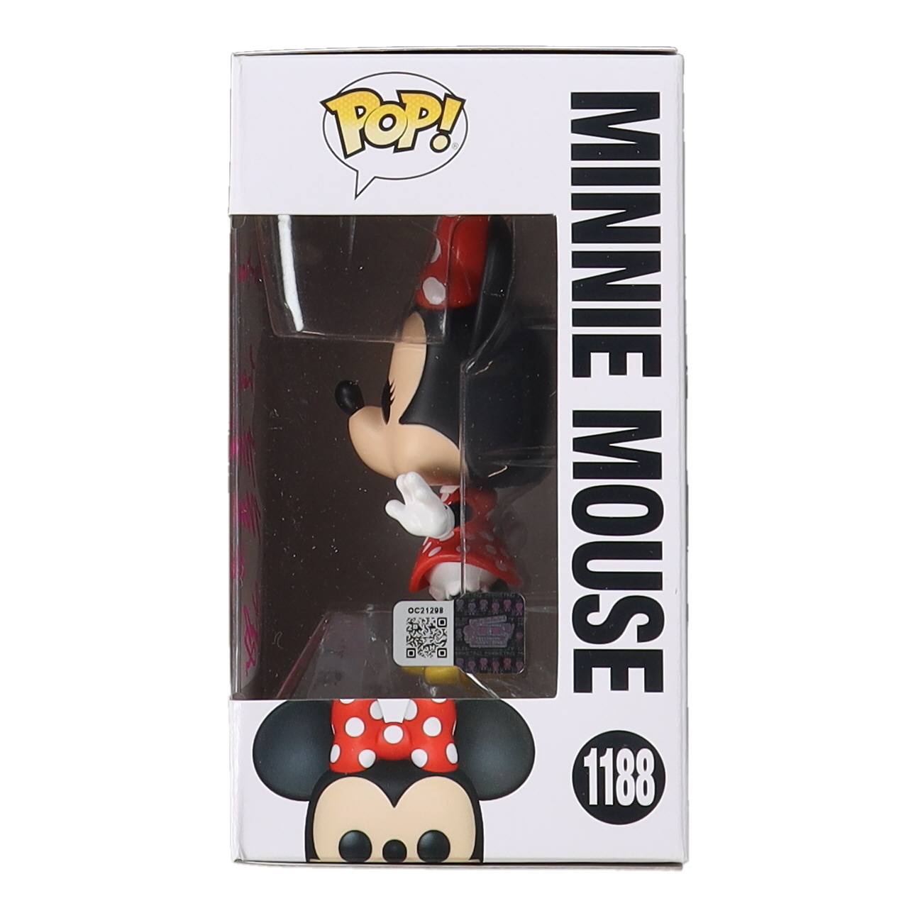 Kaitlyn Robrock Signed "Mickey and Friends" Minnie Mouse #1188 Funko Pop! Vinyl Figure Inscribed "Love, Minnie Mouse", "Yoo-Hoo!" & "Xoxo" (OC Celebrity Marketing) at PristineAuction.com Kaitlyn Robrock Signed "Mickey and Friends" Minnie Mouse #1188 Funko Pop! Vinyl Figure Inscribed "Love, Minnie Mouse", "Yoo-Hoo!" & "Xoxo" (OC Celebrity Marketing) at PristineAuction.com
