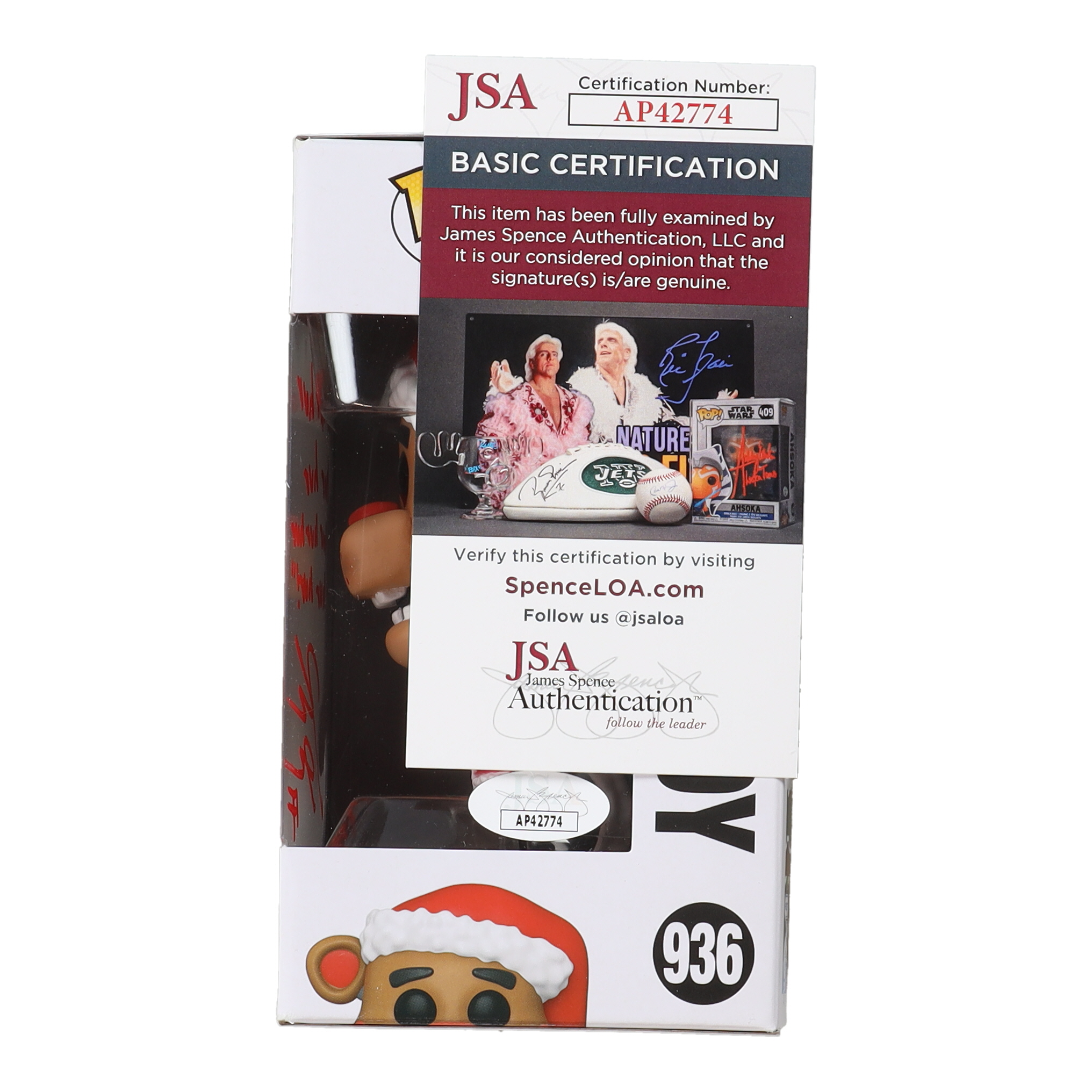 Kellen Goff Signed "Five Nights at Freddy's" #936 Santa Freddy Funko Pop! Vinyl Figure Inscribed "Hur hur hur hur hur hur hur hur hur!" (JSA) at PristineAuction.com Kellen Goff Signed "Five Nights at Freddy's" #936 Santa Freddy Funko Pop! Vinyl Figure Inscribed "Hur hur hur hur hur hur hur hur hur!" (JSA) at PristineAuction.com