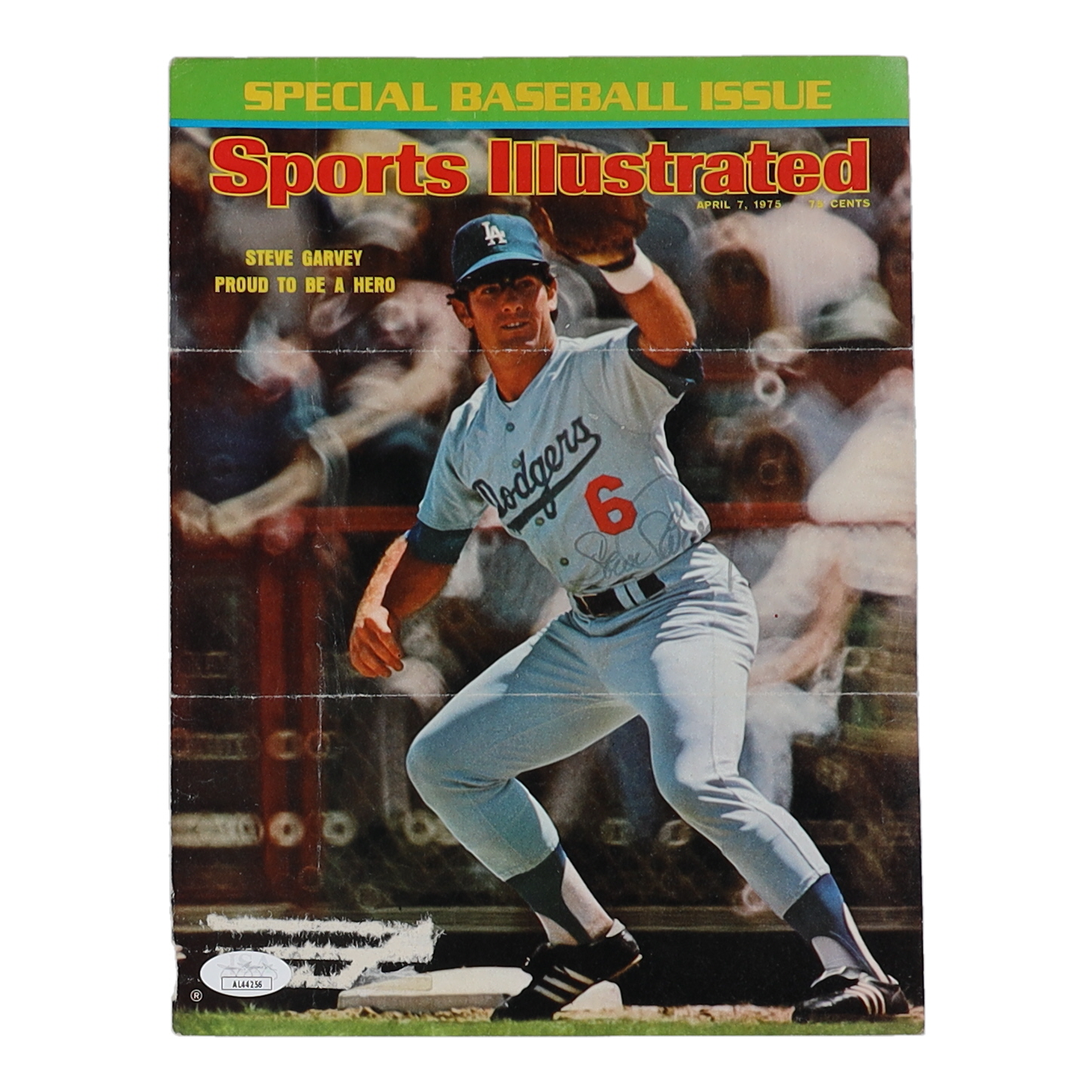 Steve Garvey Signed Dodgers 8x10 Magazine Cover Cut (JSA) at PristineAuction.com Steve Garvey Signed Dodgers 8x10 Magazine Cover Cut (JSA) at PristineAuction.com