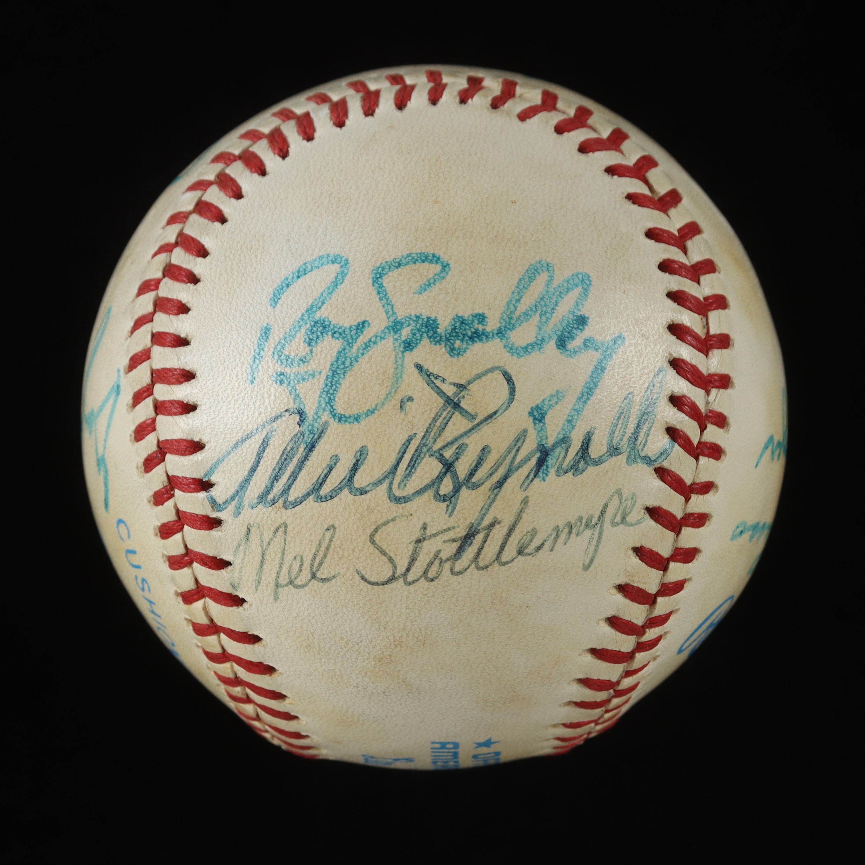 Yankees Greats OAL Baseball With Wood Display Case Signed By (9) With Joe Dimaggio, Jim Kaat and Gaylord Perry, Mel Stottlemyre (PSA) at PristineAuction.com Yankees Greats OAL Baseball With Wood Display Case Signed By (9) With Joe Dimaggio, Jim Kaat and Gaylord Perry, Mel Stottlemyre (PSA) at PristineAuction.com