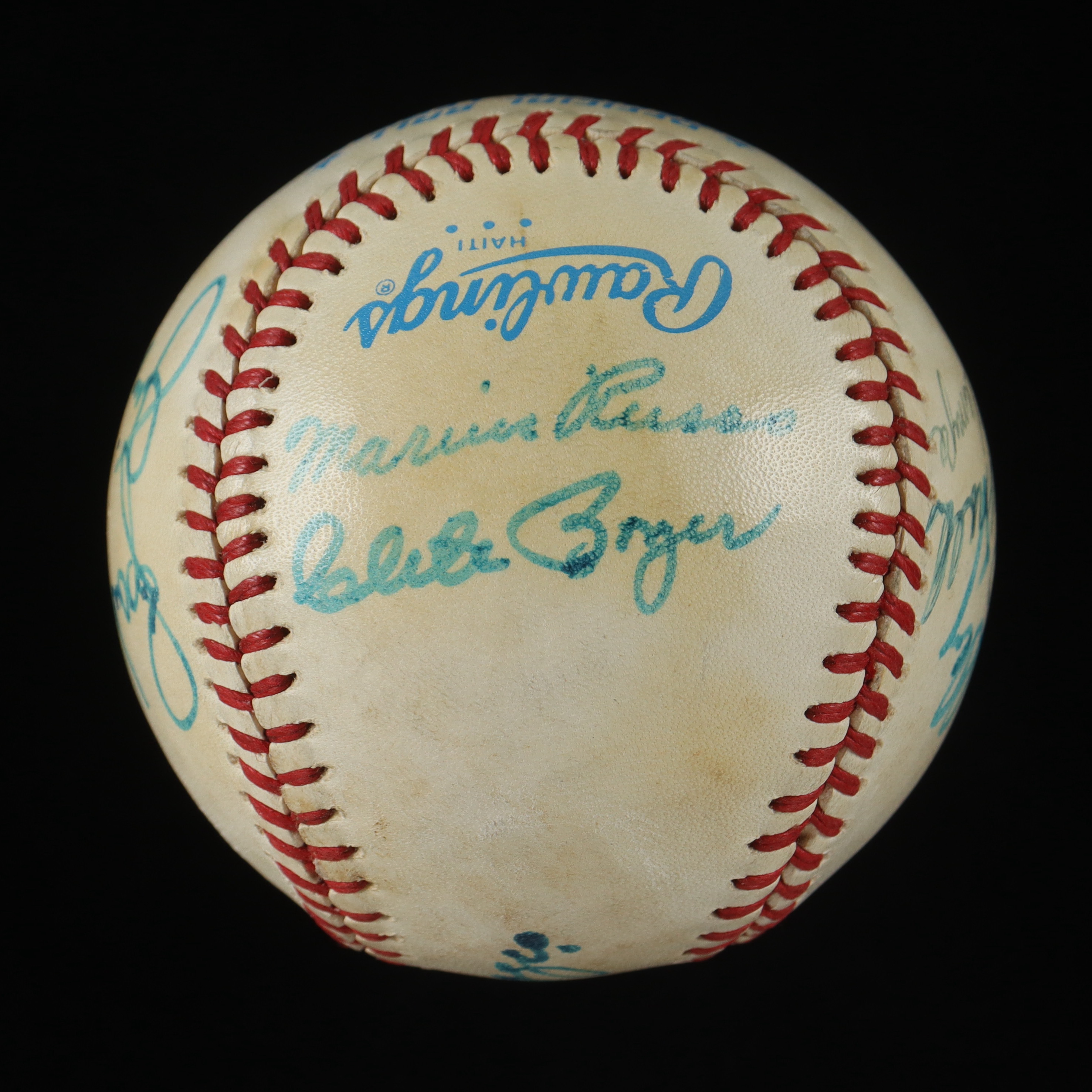 Yankees Greats OAL Baseball With Wood Display Case Signed By (9) With Joe Dimaggio, Jim Kaat and Gaylord Perry, Mel Stottlemyre (PSA) at PristineAuction.com Yankees Greats OAL Baseball With Wood Display Case Signed By (9) With Joe Dimaggio, Jim Kaat and Gaylord Perry, Mel Stottlemyre (PSA) at PristineAuction.com