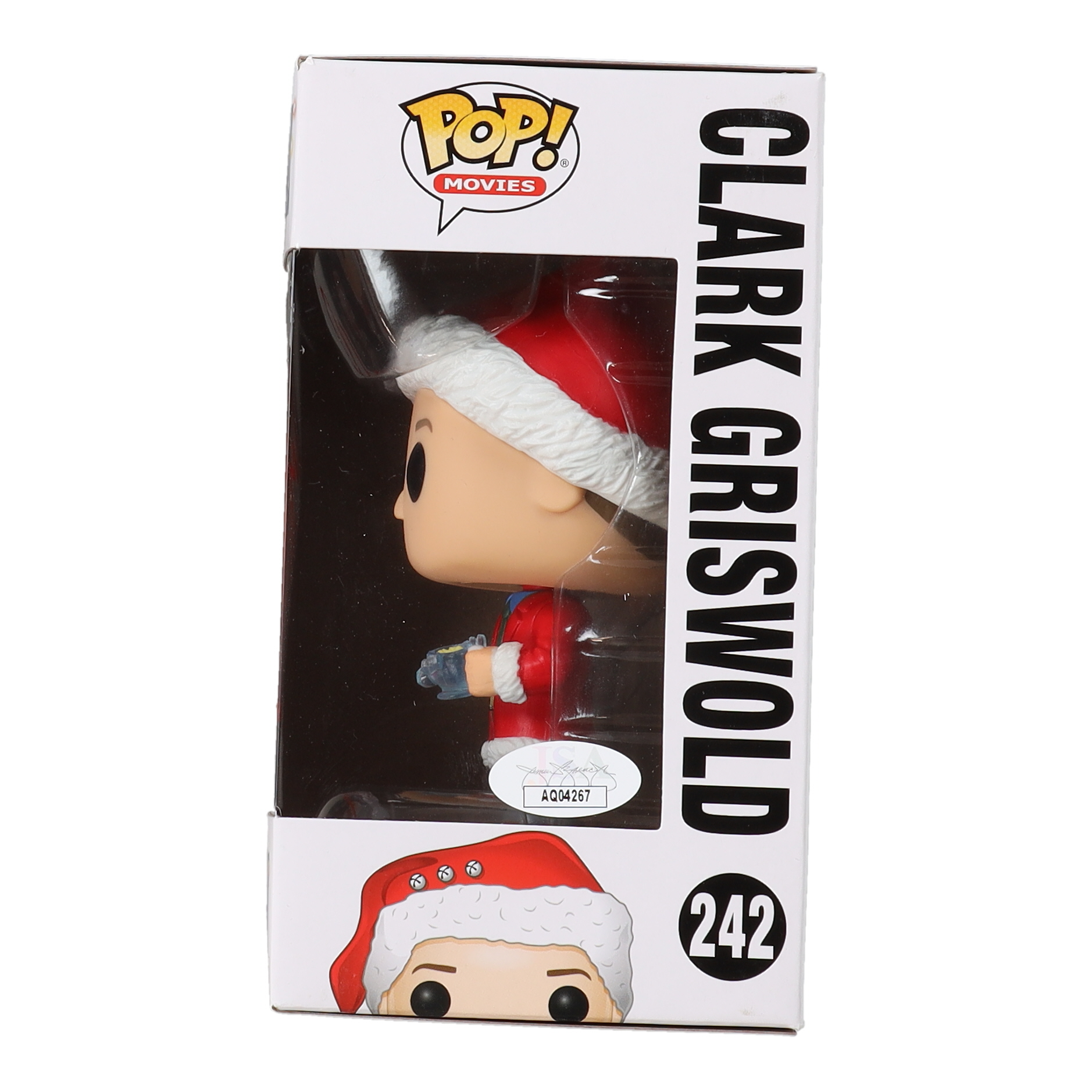 Chevy Chase Signed "National Lampoon's Christmas Vacation" #242 Clark Griswold Funko Pop! Vinyl Figure (JSA) at PristineAuction.com Chevy Chase Signed "National Lampoon's Christmas Vacation" #242 Clark Griswold Funko Pop! Vinyl Figure (JSA) at PristineAuction.com