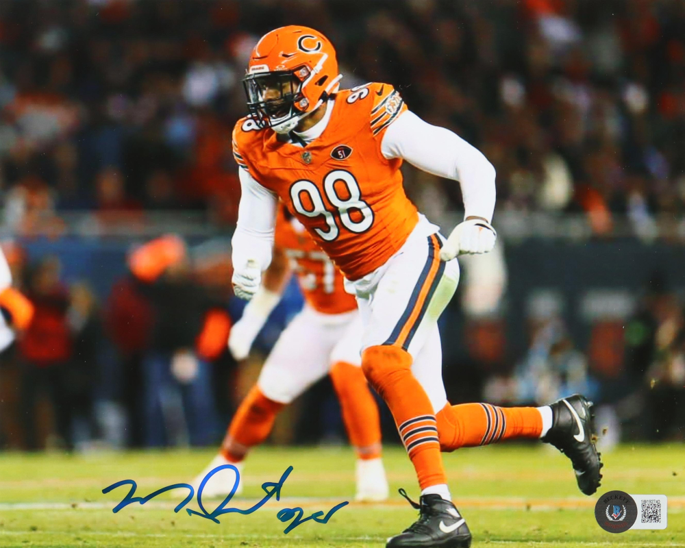 Montez Sweat Signed Bears 8x10 Photo (Beckett) | Pristine Auction