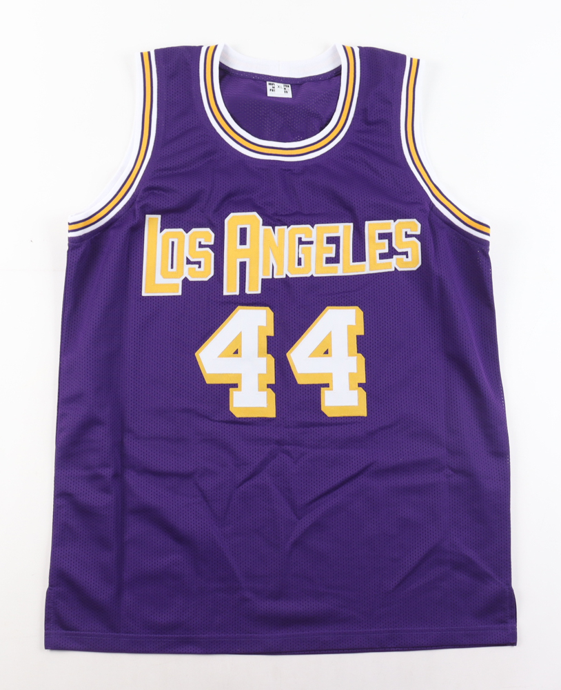 Jerry West Signed Jersey (JSA) at PristineAuction.com Jerry West Signed Jersey (JSA) at PristineAuction.com