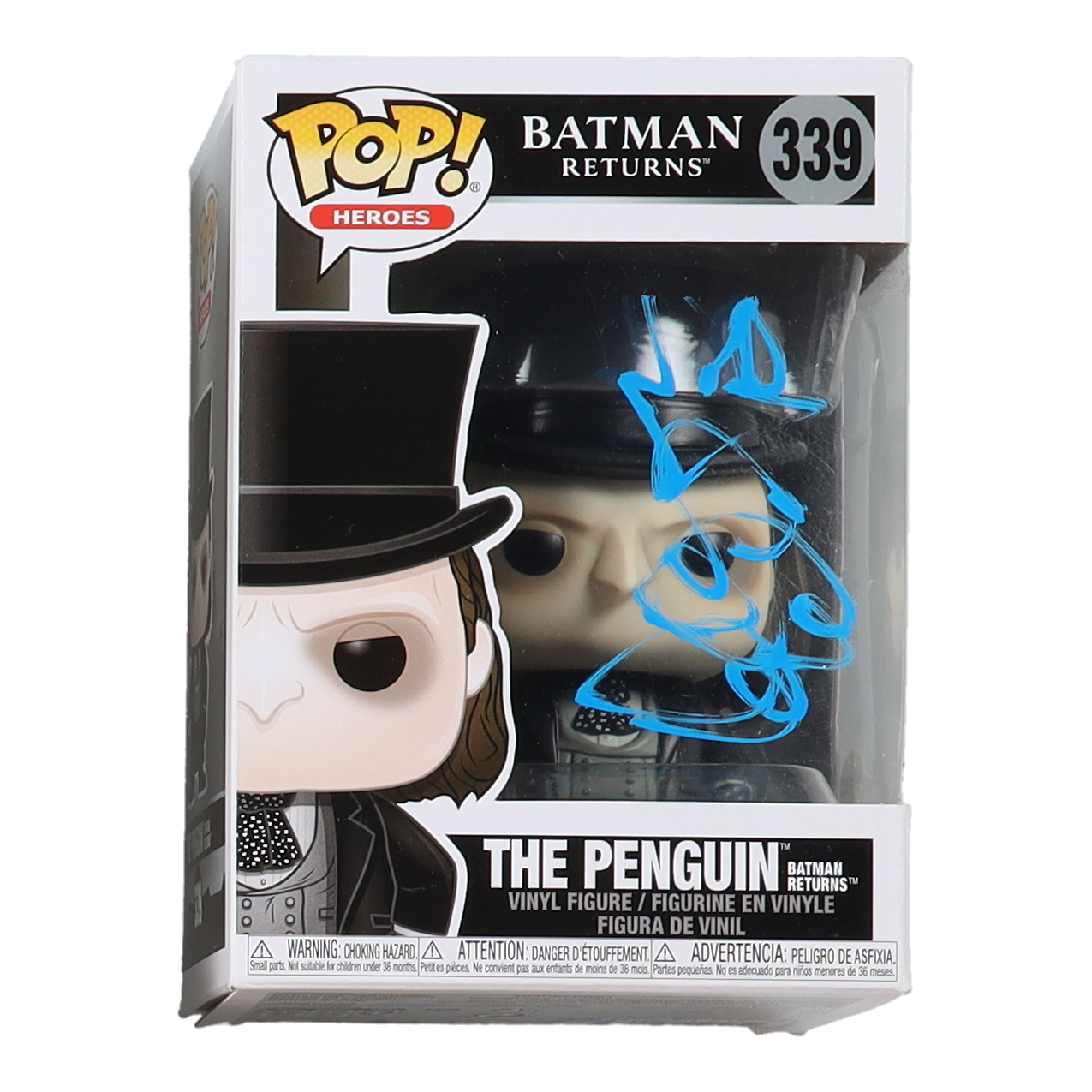 Danny DeVito Signed "Batman Returns" #339 The Penguin Funko Pop! Vinyl Figure (ACOA) at PristineAuction.com Danny DeVito Signed "Batman Returns" #339 The Penguin Funko Pop! Vinyl Figure (ACOA) at PristineAuction.com