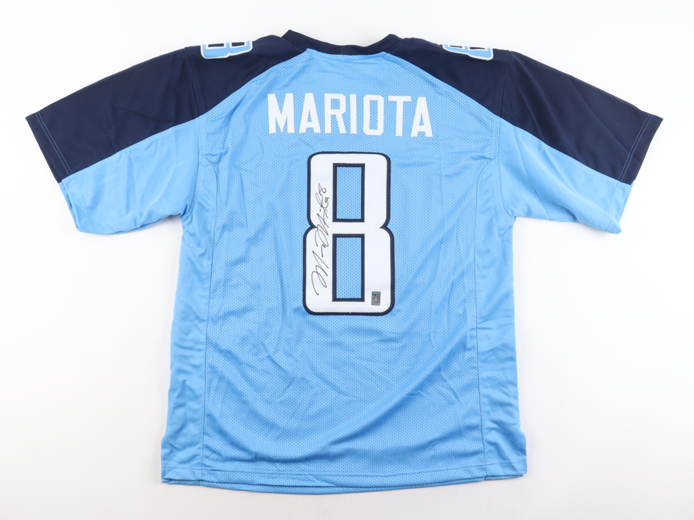 Marcus Mariota Signed Jersey (Mariota) at PristineAuction.com Marcus Mariota Signed Jersey (Mariota) at PristineAuction.com