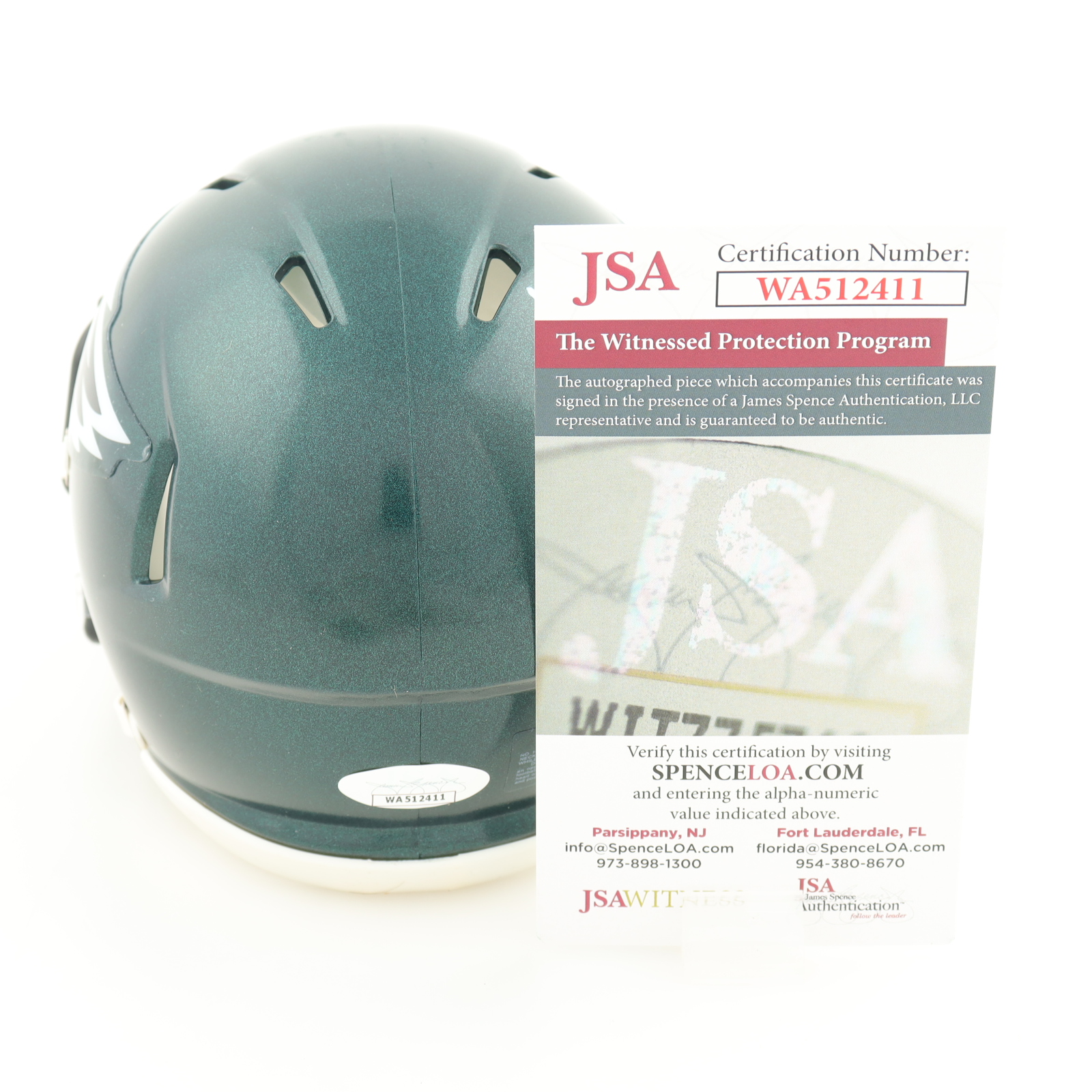 Fletcher Cox Signed Eagles Speed Mini Helmet (JSA) at PristineAuction.com Fletcher Cox Signed Eagles Speed Mini Helmet (JSA) at PristineAuction.com