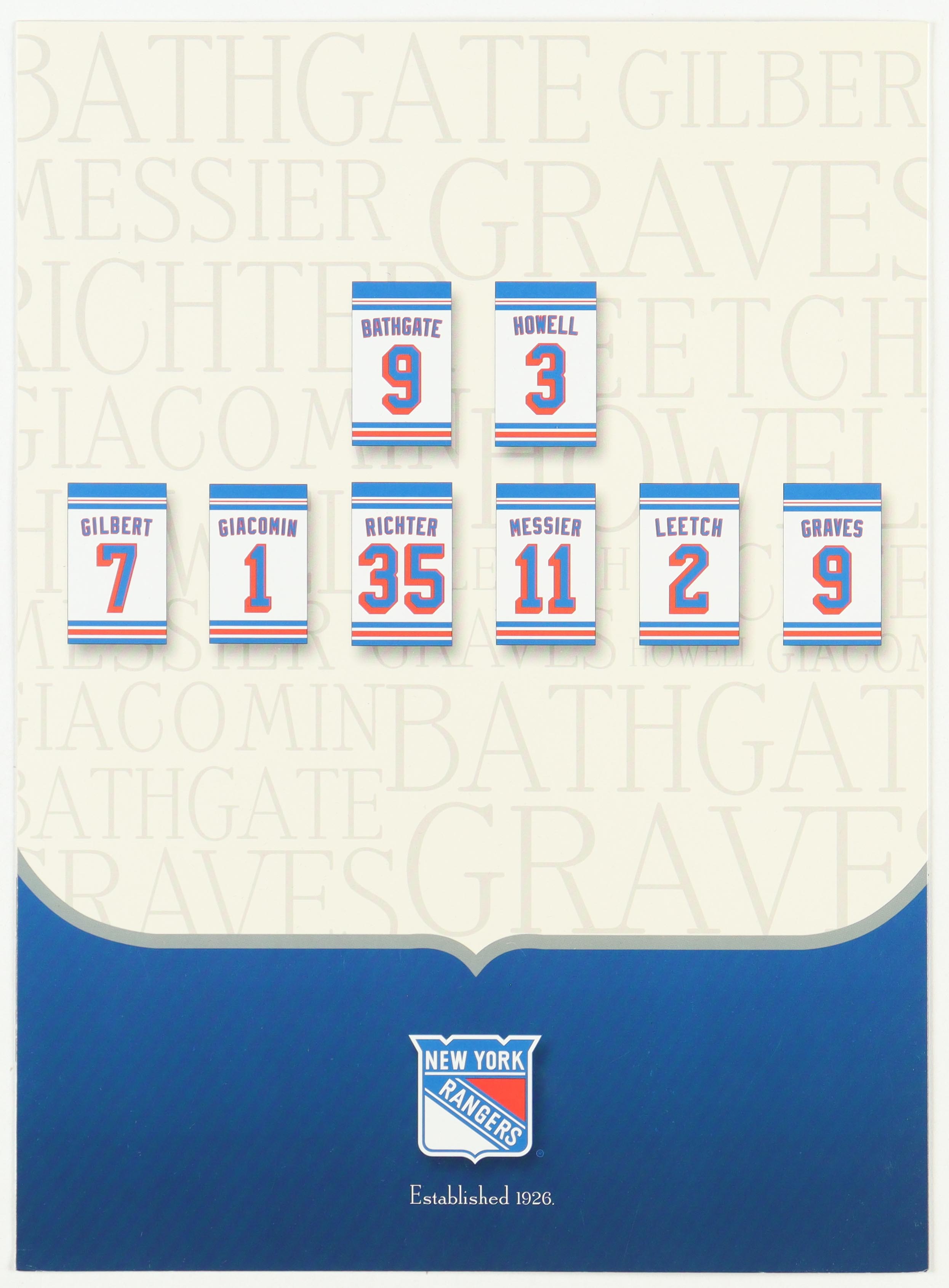 Andy Bathgate & Harry Howell Signed Rangers Program (Steiner) at PristineAuction.com Andy Bathgate & Harry Howell Signed Rangers Program (Steiner) at PristineAuction.com