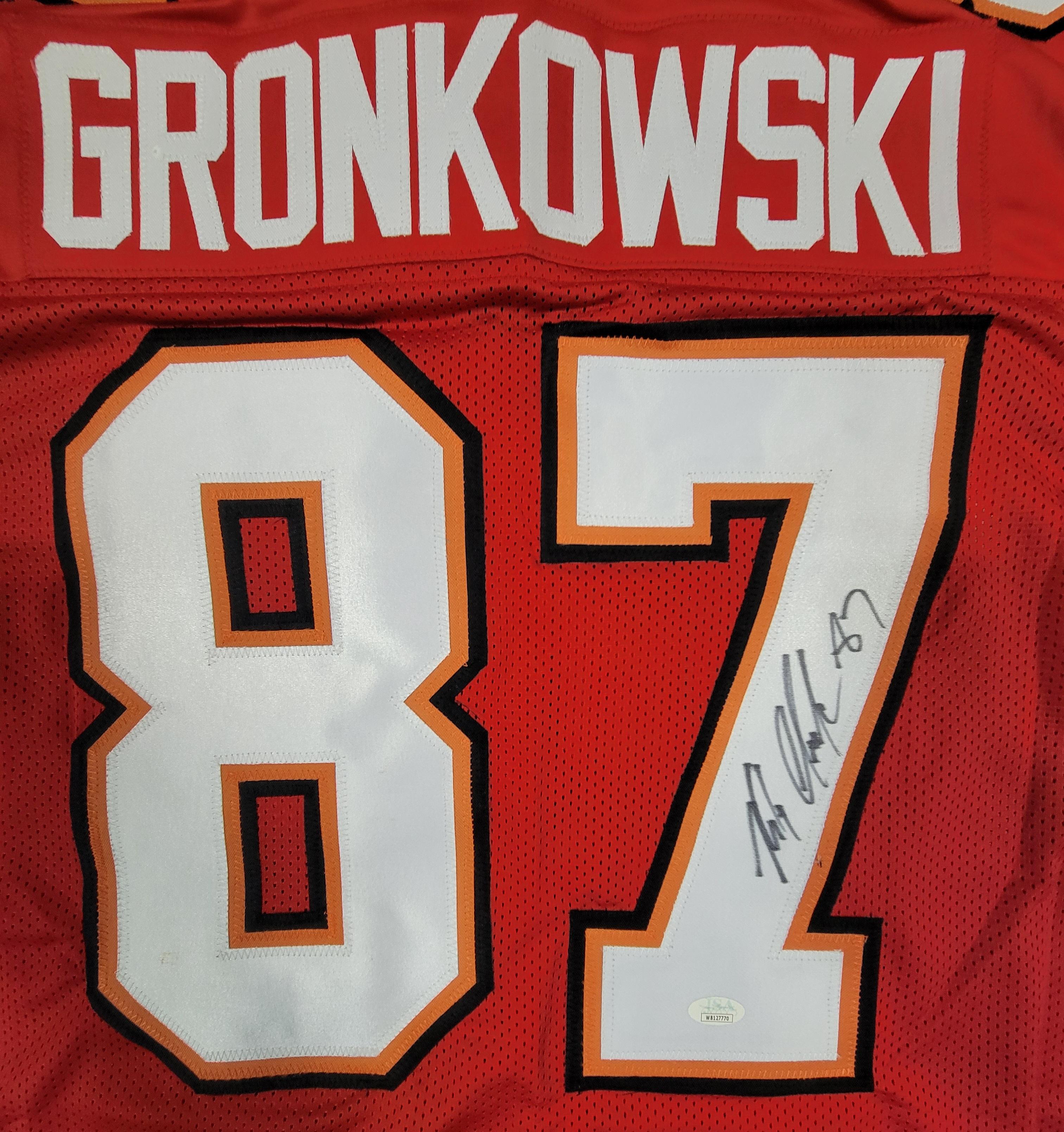 Rob Gronkowski Signed Jersey (JSA) at PristineAuction.com Rob Gronkowski Signed Jersey (JSA) at PristineAuction.com