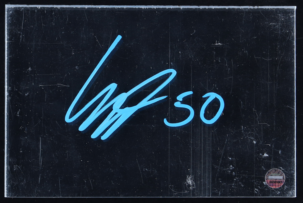 Lias Andersson Signed 4x6 Plexiglass Piece (Steiner) at PristineAuction.com Lias Andersson Signed 4x6 Plexiglass Piece (Steiner) at PristineAuction.com