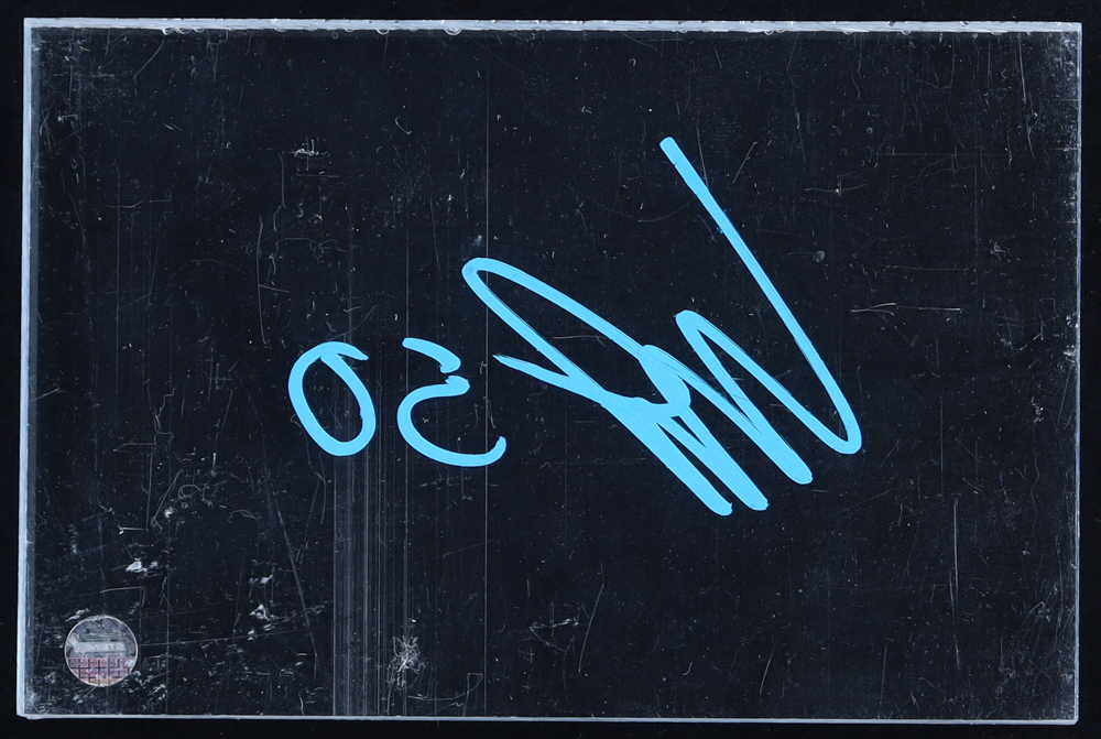 Lias Andersson Signed 4x6 Plexiglass Piece (Steiner) at PristineAuction.com Lias Andersson Signed 4x6 Plexiglass Piece (Steiner) at PristineAuction.com