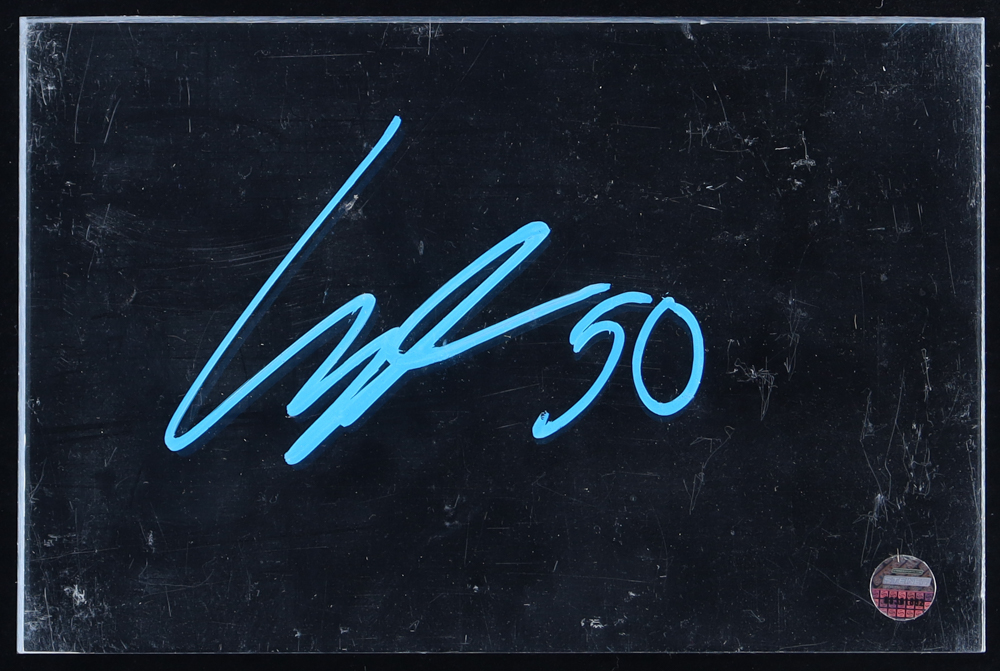 Lias Andersson Signed 4x6 Plexiglass Piece (Steiner) at PristineAuction.com Lias Andersson Signed 4x6 Plexiglass Piece (Steiner) at PristineAuction.com