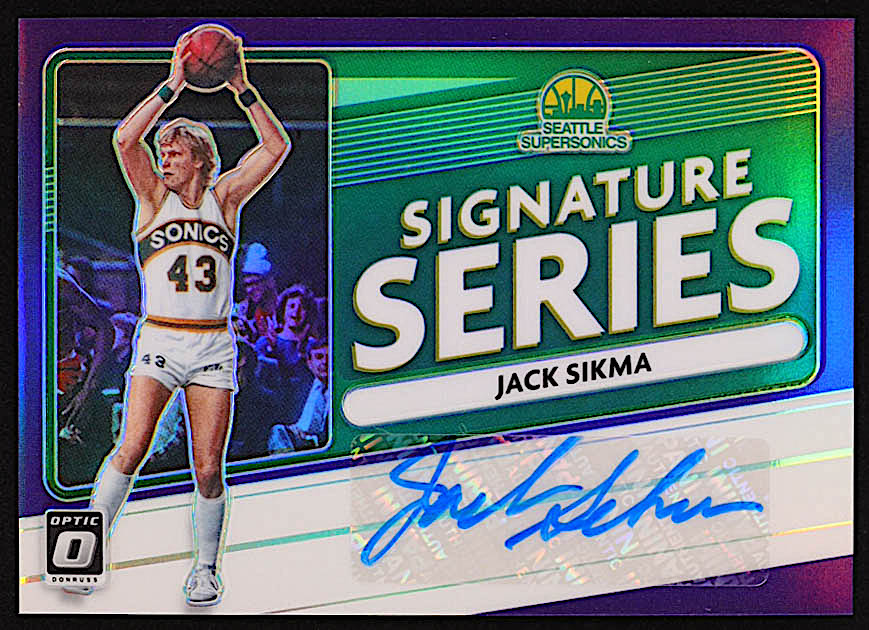 Jack Sikma 2020-21 Donruss Optic Signature Series Purple #16 at PristineAuction.com Jack Sikma 2020-21 Donruss Optic Signature Series Purple #16 at PristineAuction.com