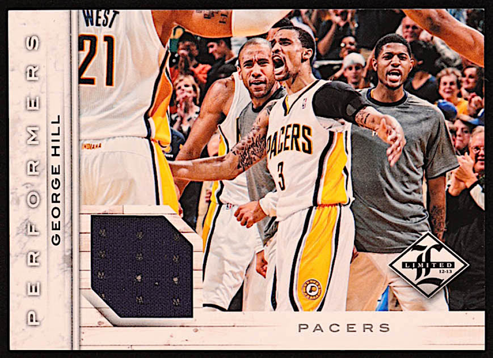 George Hill 2012-13 Limited Performers Materials #33 #190/199