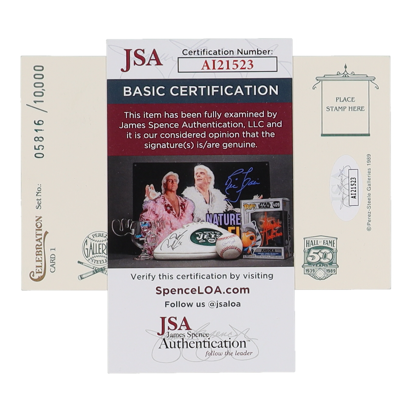 Hank Aaron Signed LE 1989 Perez-Steele Celebration Postcard #1 (JSA) at PristineAuction.com Hank Aaron Signed LE 1989 Perez-Steele Celebration Postcard #1 (JSA) at PristineAuction.com