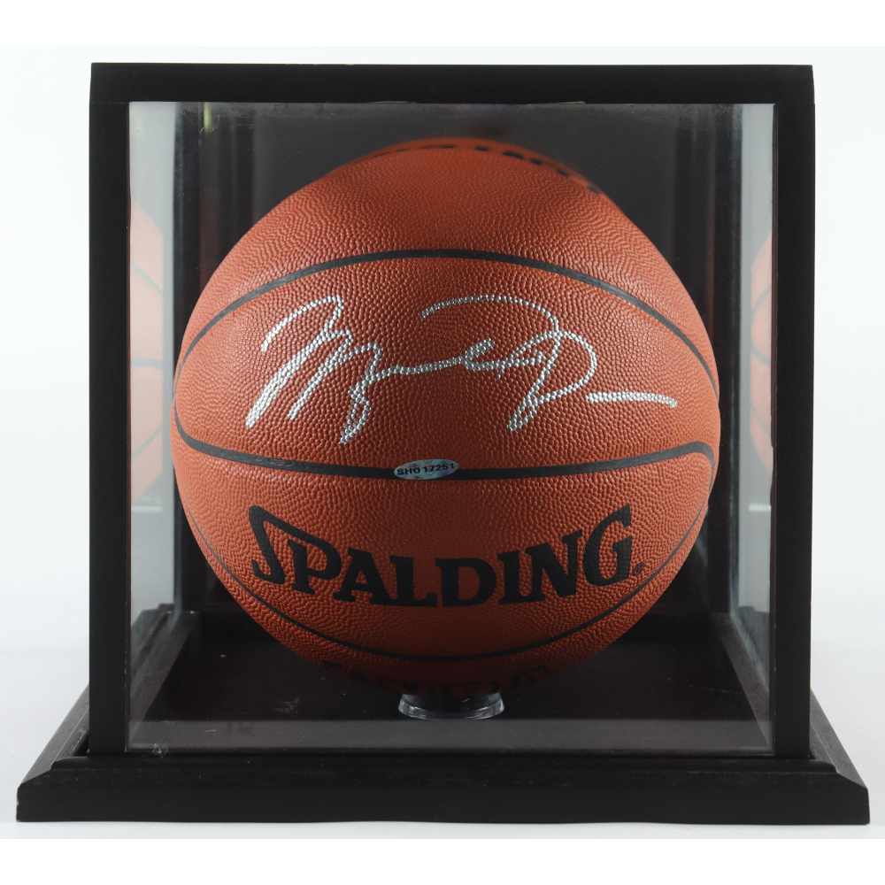 signed michael jordan ball