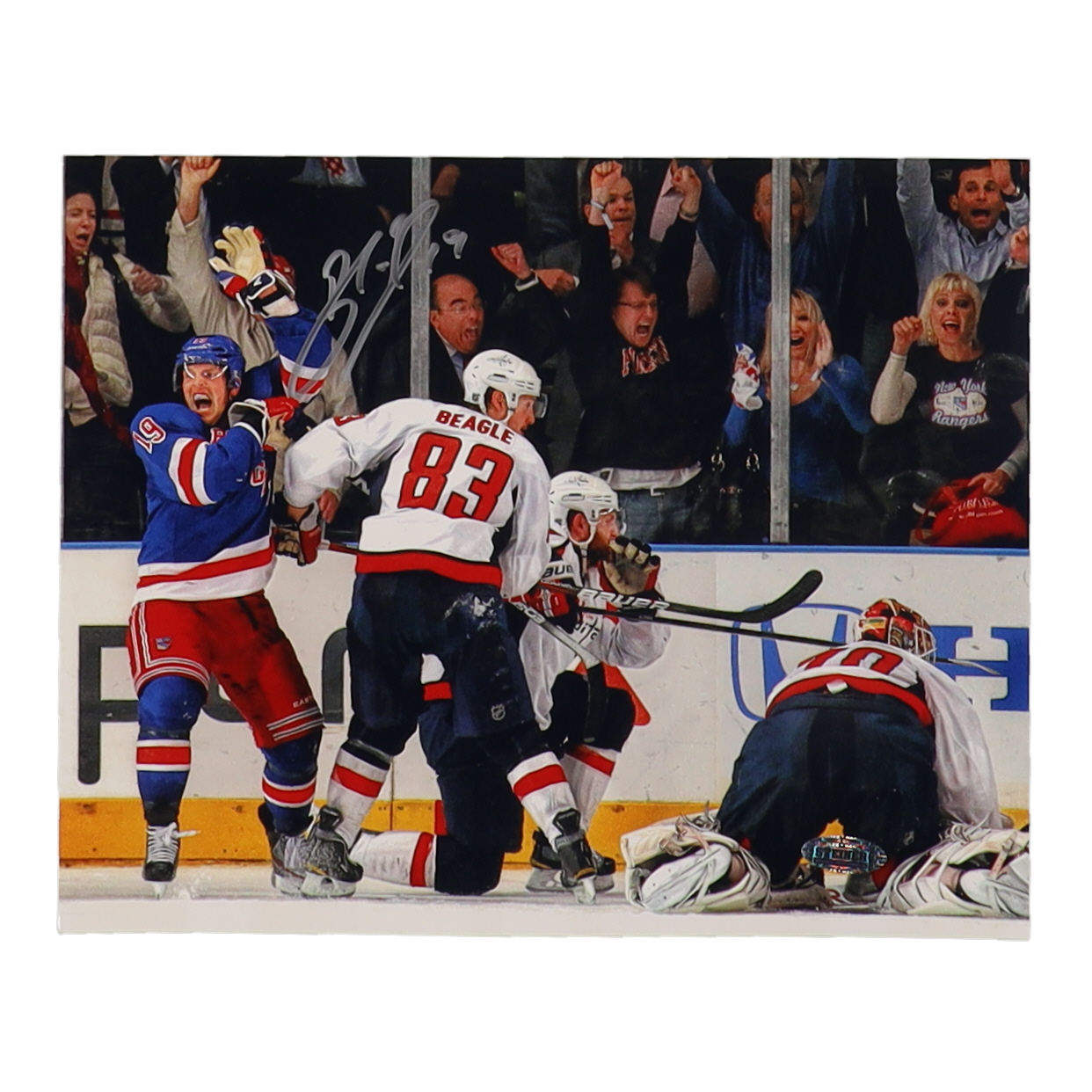 Brad Richards Signed Rangers 8x10 Photo (Steiner) | Pristine Auction