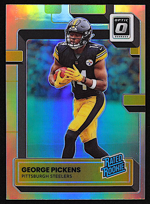 George Pickens 2022 Donruss Optic Holo #223 RR RC at PristineAuction.com George Pickens 2022 Donruss Optic Holo #223 RR RC at PristineAuction.com
