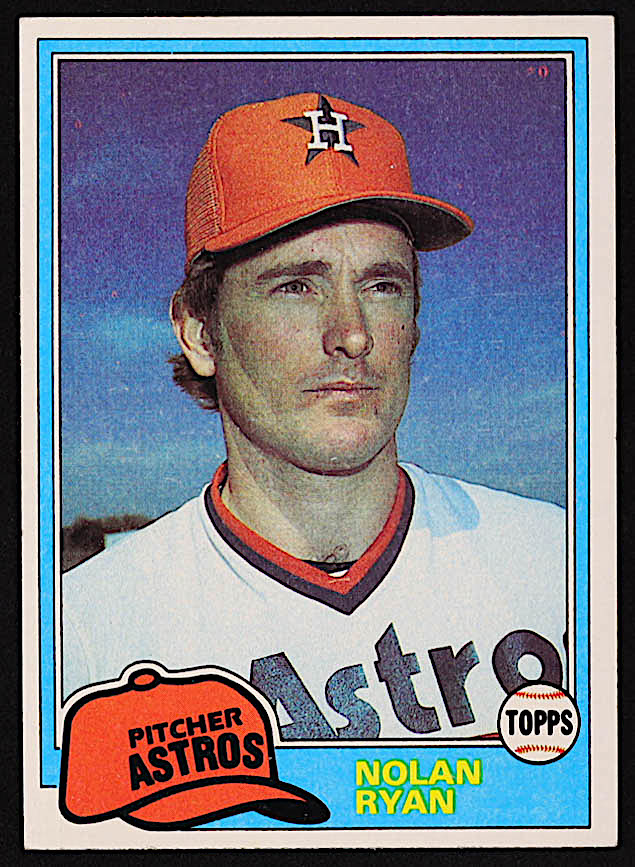 Nolan Ryan 1981 Topps #240 at PristineAuction.com Nolan Ryan 1981 Topps #240 at PristineAuction.com