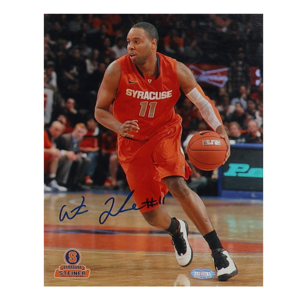 Scoop Jardine Signed Syracuse Orange 8x10 Photo (Steiner) Pristine