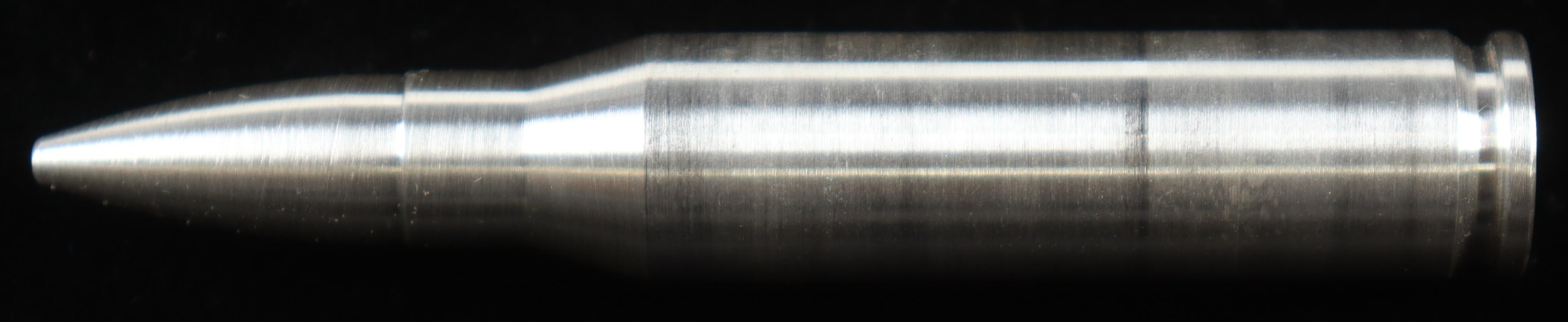 Silver Bullet Bullion 2oz .999 Fine Silver .308 Caliber Winchester Rifle Cartridge at PristineAuction.com Silver Bullet Bullion 2oz .999 Fine Silver .308 Caliber Winchester Rifle Cartridge at PristineAuction.com