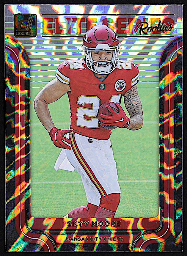 Skyy Moore 2022 Donruss The Elite Series Rookies #22 RC at PristineAuction.com Skyy Moore 2022 Donruss The Elite Series Rookies #22 RC at PristineAuction.com