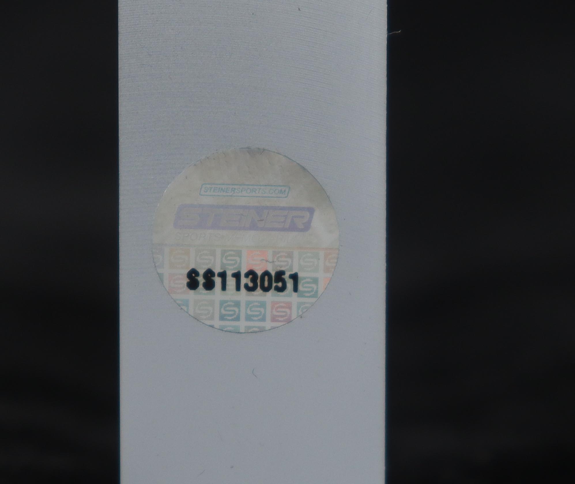 Oscar Lindberg Signed Game-Used 4x6 Etched Plexiglass Piece (Steiner) at PristineAuction.com Oscar Lindberg Signed Game-Used 4x6 Etched Plexiglass Piece (Steiner) at PristineAuction.com