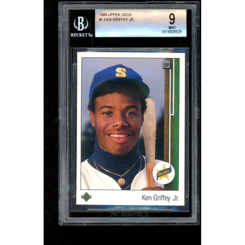 Ken Griffey Jr. 1989 Upper Deck 1 RC (BGS 9) Pristine Auction