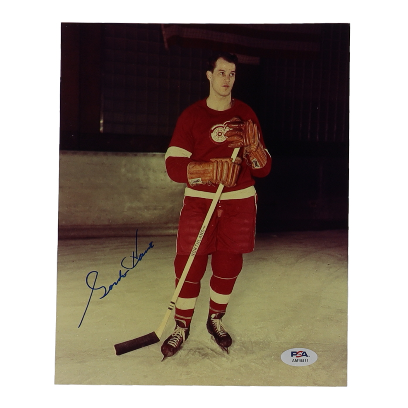 Gordie Howe Signed Red Wings 8x10 Photo (PSA) at PristineAuction.com Gordie Howe Signed Red Wings 8x10 Photo (PSA) at PristineAuction.com