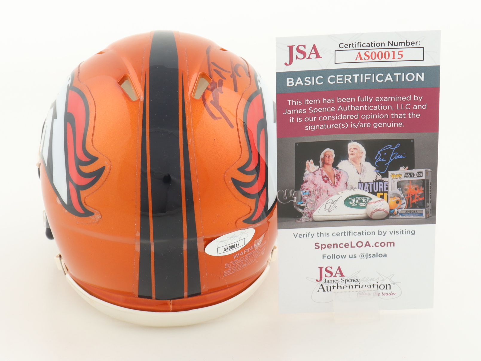 Patrick Surtain II Signed Broncos Flash Speed Mini Helmet (JSA) at PristineAuction.com Patrick Surtain II Signed Broncos Flash Speed Mini Helmet (JSA) at PristineAuction.com