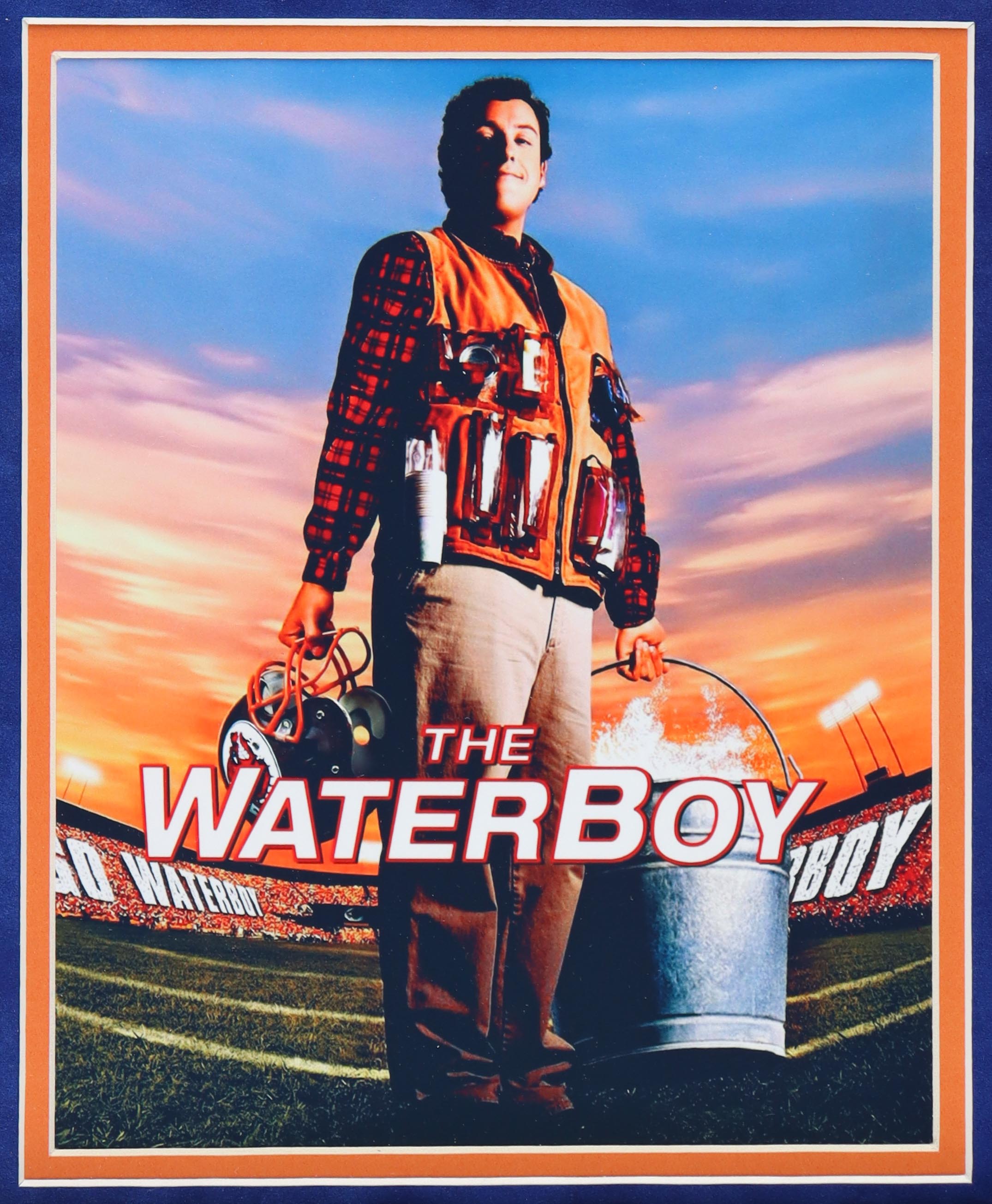 Adam Sandler Signed "The Waterboy" Custom Framed Jersey Display (JSA) at PristineAuction.com Adam Sandler Signed "The Waterboy" Custom Framed Jersey Display (JSA) at PristineAuction.com