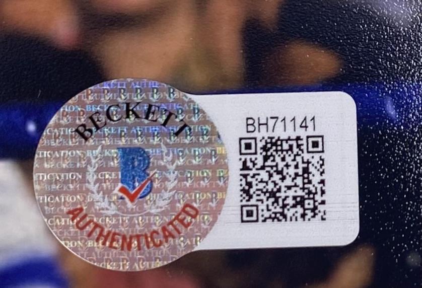 Bret "The Hitman" Hart Signed 8x10 Photo with Inscription (Beckett) at PristineAuction.com Bret "The Hitman" Hart Signed 8x10 Photo with Inscription (Beckett) at PristineAuction.com